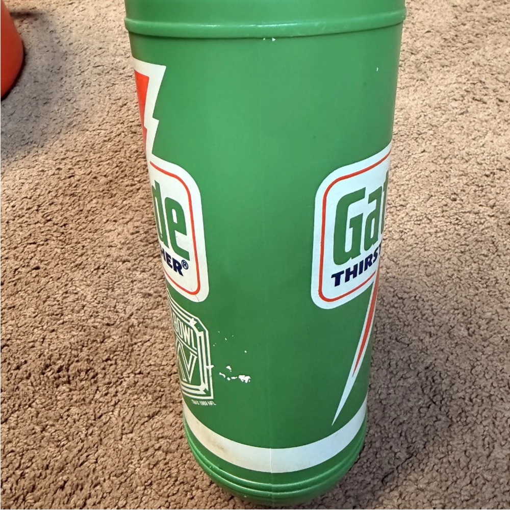Rare! Vintage Hamilton Skotch Gatorade Cooler With A Vintage Gatorade Bottle - Picture 13 of 14